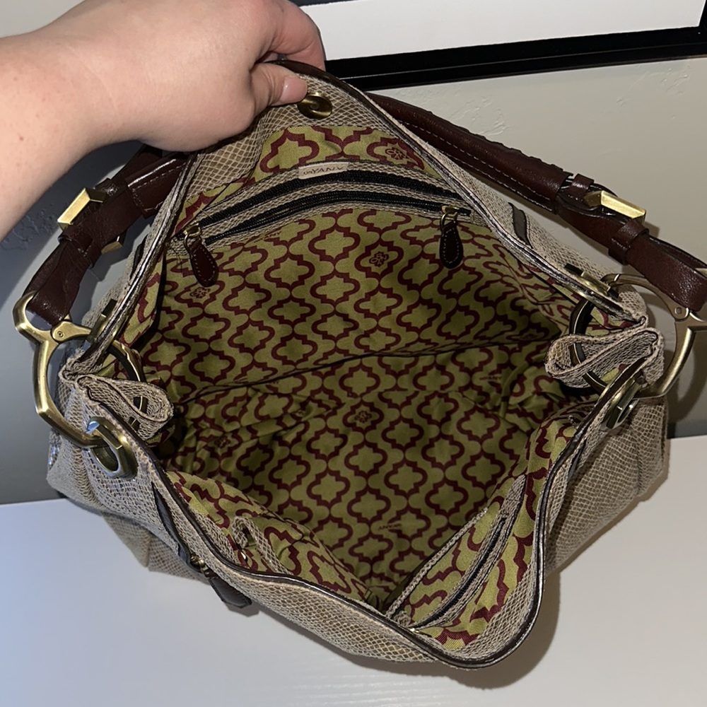 Oryany Bette Embossed Python Leather Bag. Dust Ba… - image 7